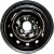 Accuride ВАЗ 1111 4x12 3*98 ET40 DIA58.6 Black Штампованный