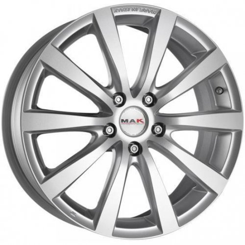 MAK Iguan 8x17 5*114.3 ET40 DIA76.1 Silver Литой