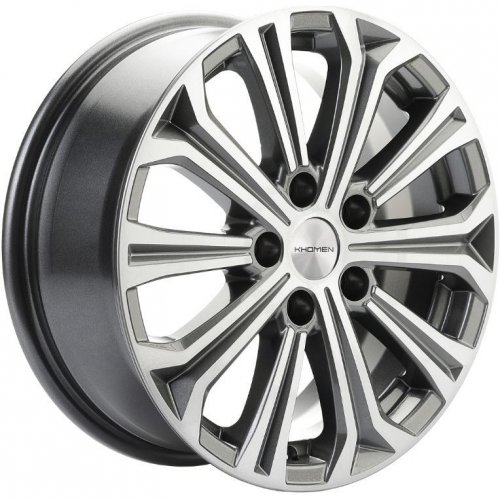 Khomen KHW 1610 6.5x16 5*115 ET41 DIA70.1 Gray-FP Литой