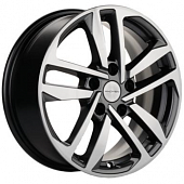 Khomen KHW 1612 6.5x16 5*114.3 ET45 DIA60.1 Gray-FP Литой