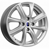 K&K Арнар 6x15 4*100 ET35 DIA67.1 Сильвер Литой