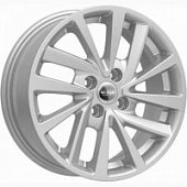 K&K КС899 6x15 4*100 ET37 DIA60.1 Сильвер Литой