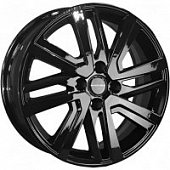 Khomen KHW 1609 6x16 4*100 ET41 DIA60.1 Black Литой