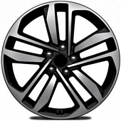 Khomen KHW 1612 6.5x16 5*115 ET41 DIA70.1 Black-FP Литой
