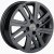 Khomen KHW 1609 6x16 4*100 ET50 DIA60.1 Gray Литой