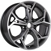 Khomen KHW 1702 7x17 5*114.3 ET45 DIA60.1 Gray-FP Литой