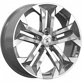 Скад KP015 7.5x19 5*108 ET38 DIA60.1 Diamond gloss graphite Литой