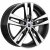 K&K Rassvet 6.5x16 5*100 ET38 DIA67.1 Алмаз черный Литой