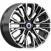 K&K Кортес 8.5x19 6*139.7 ET36 DIA100.1 Черный Матовый Литой