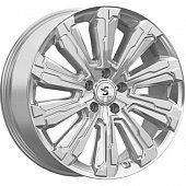 K&K Humber 8x20 5*114.3 ET40 DIA66.1 Elite silver Литой