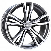 MAK X-Mode 9x19 5*120 ET37 DIA74.1 Gunmetal Mirror Face Литой