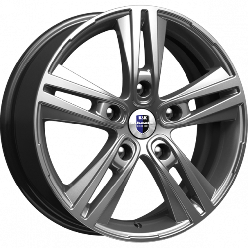 K&K Прайм 6.5x17 5*114.3 ET45 DIA66.1 Дарк платинум Литой