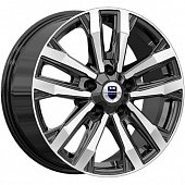 K&K Мичиган 8x18 5*150 ET56 DIA110.1 Дарк платинум Литой