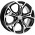 Khomen KHW 1702 7x17 5*112 ET40 DIA57.1 Black-FP Литой Khomen KHW 1702 7x17 5*112 ET40 DIA57.1 Black-FP Литой