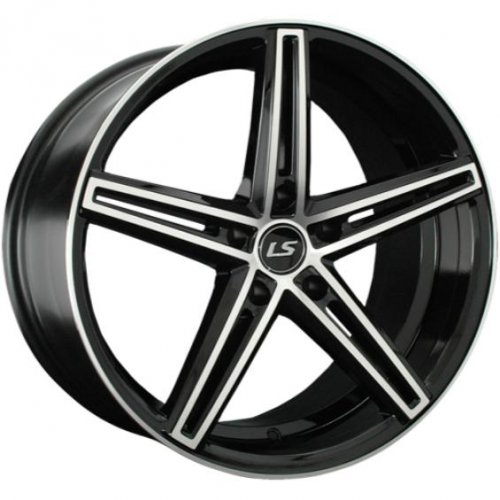 LS 749 8.5x19 5*120 ET25 DIA72.6 BKF Литой