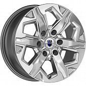 K&K Тейт 7.5x17 6*139.7 ET45 DIA93.1 Дарк платинум Литой