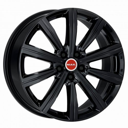 MAK Birmingham 8.5x20 5*112 ET28 DIA66.6 Gloss Black Литой