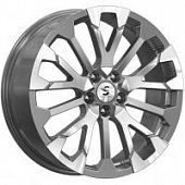Скад КР003 7.5x19 5*114.3 ET39 DIA66.1 Diamond gloss graphite Литой