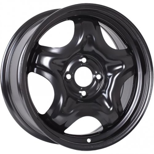 ТЗСК Renault Sandero Stepway 6.5x16 4*100 ET37 DIA60.1 Black Штампованный