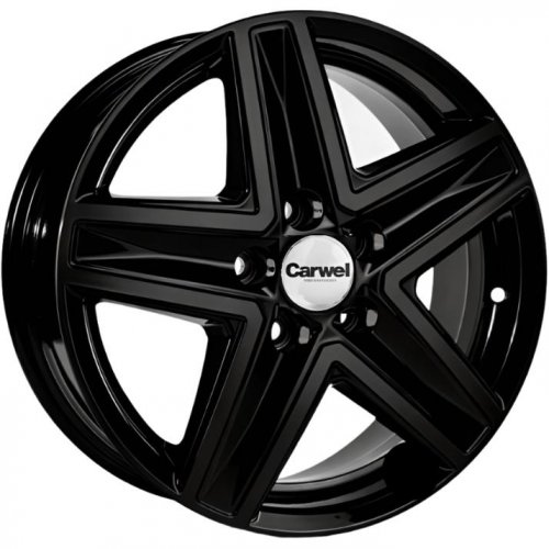 Carwel Витим 6.5x16 5*130 ET50 DIA89.1 BL Литой