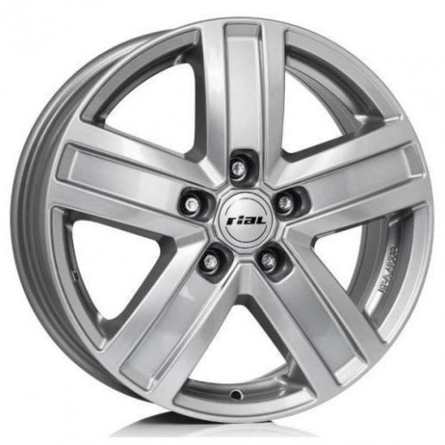 Rial Transporter 6.5x16 5*120 ET50 DIA65.1 Polar Silver Литой