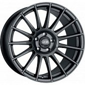 OZ Superturismo LM 9.5x19 5*112 ET21 DIA66.6 Matt Graphite Silver Lettering Литой