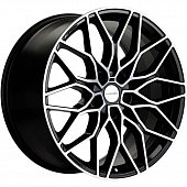 Khomen KHW 1902 8.5x19 5*114.3 ET45 DIA67.1 Black-FP Литой