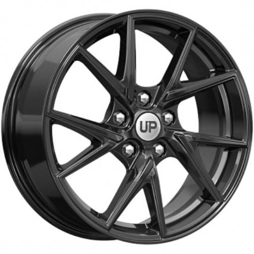 Wheels UP UP105 7x17 5*114.3 ET48 DIA67.1 New Black Литой