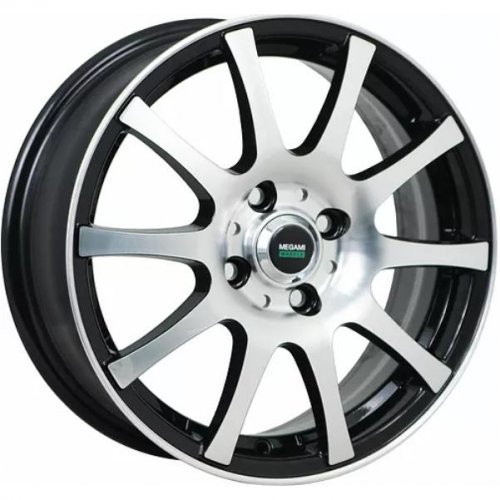 Megami MGM-2 5.5x14 4*100 ET43 DIA60.1 BKF Литой