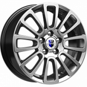 K&K Неман 6x15 4*100 ET43 DIA67.1 Дарк платинум Литой