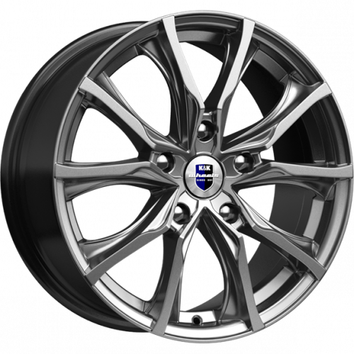 K&K Твист 7.5x17 5*120 ET43 DIA72.6 Дарк платинум Литой
