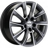 Carwel Иманта 6x16 5*100 ET45 DIA57.1 AGR Литой