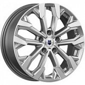 K&K Морейн 6.5x17 5*114.3 ET50 DIA54.1 Дарк платинум Литой