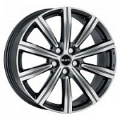 MAK Birmingham 8.5x20 5*120 ET45 DIA65.1 Gunmetal Mirror Face Литой
