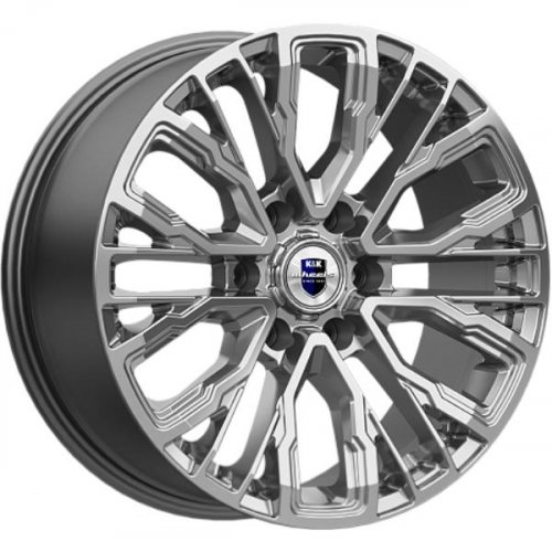 K&K Кортес 8.5x19 6*139.7 ET36 DIA100.1 Дарк платинум Литой