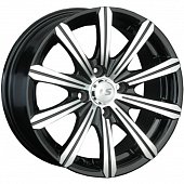 LS 391 7.5x17 5*112 ET45 DIA57.1 BKF Литой