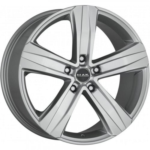 MAK Stone 5 6.5x16 5*120 ET50 DIA65.1 Silver Литой