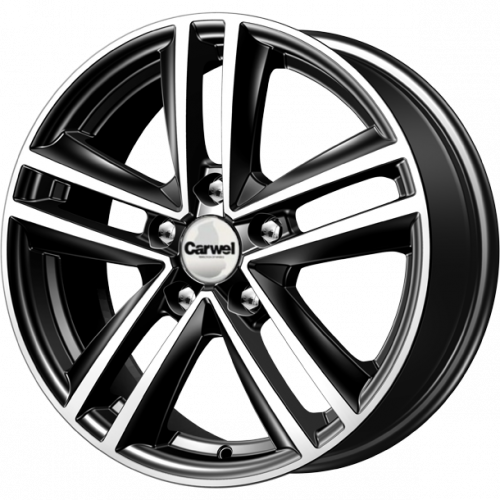 Carwel Неро 6.5x16 5*114.3 ET50 DIA60.1 AB Литой