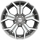 Carwel Виви 6.5x17 5*108 ET50 DIA63.3 SB Литой