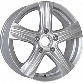 K&K Легион 7x17 5*112 ET54 DIA57.1 Elite silver Литой