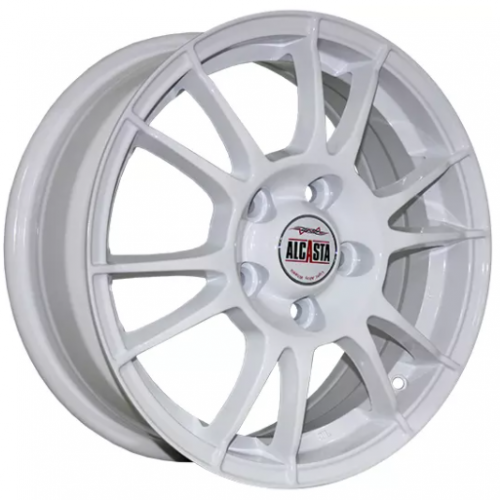 Alcasta M20 6.5x16 5*114.3 ET38 DIA67.1 White Литой