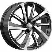 K&K KC1111 7x18 5*114.3 ET37 DIA66.6 Алмаз черный Литой