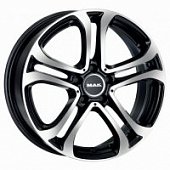 MAK Stuttgart 8x18 5*112 ET48 DIA66.6 Black mirror Литой