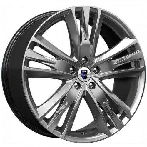 K&K Атлас 8.5x20 5*127 ET45 DIA71.6 Дарк платинум Литой