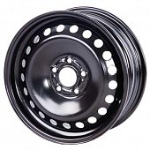 ТЗСК Chevrolet Aveo 6x15 5*105 ET39 DIA56.6 Black Штампованный