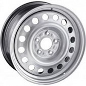 Trebl X40026 6.5x16 5*114.3 ET45 DIA54.1 Silver Штампованный