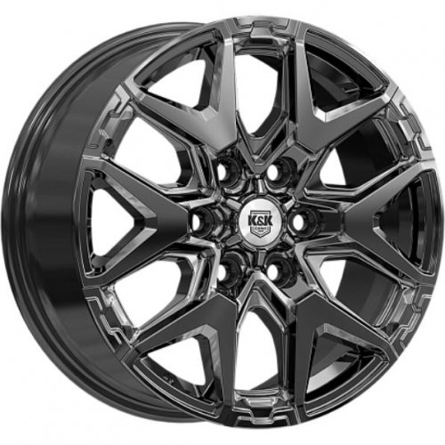 K&K Гангут 7.5x18 6*139.7 ET42 DIA75.1 Черный Литой