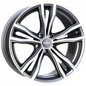 MAK X-Mode 10x20 5*120 ET40 DIA74.1 Gunmetal Mirror Face Литой