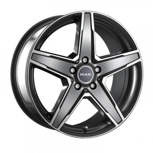 MAK Stern 9.5x19 5*112 ET50 DIA66.6 Gunmetal Mirror Face Литой