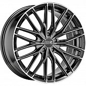 OZ Gran Turismo HLT 8.5x19 5*114.3 ET35 DIA75.1 Star Graphite Diamond Lip Литой